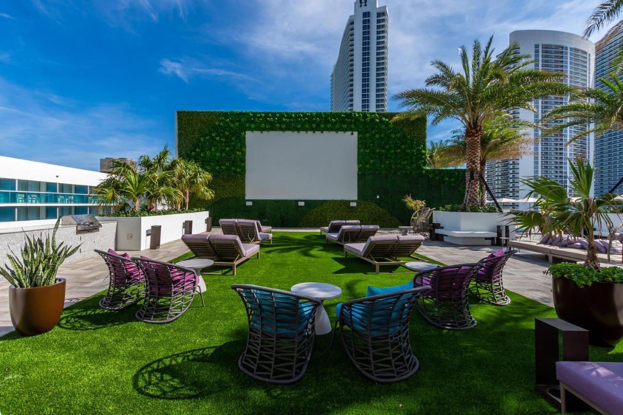 Espectacular Condo Esquina Beach House Hollywood Apartamento Luaran gambar